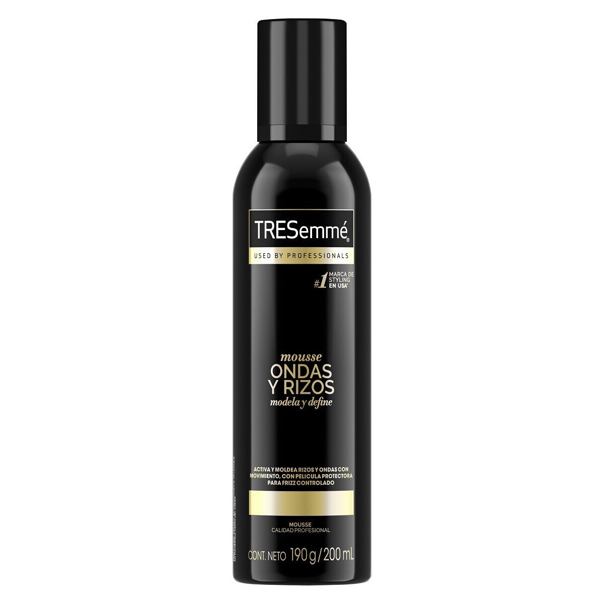 Mousse Ondas & Rizos 200 ml - TRESemmé 