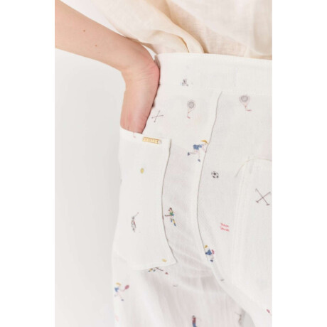 Pantalon Wide Xl Print Team Print Team