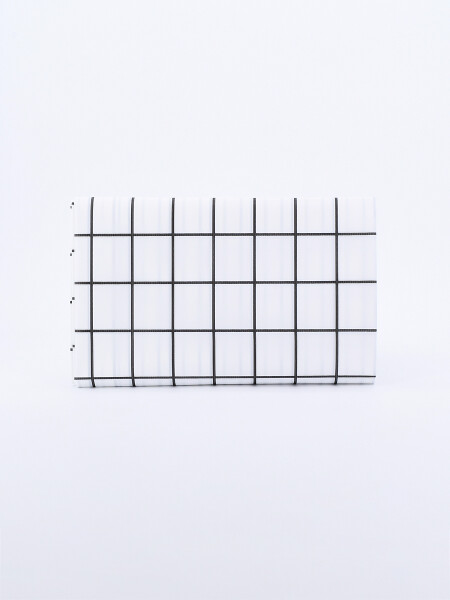 MANTEL CUADROS PEVA BLANCO