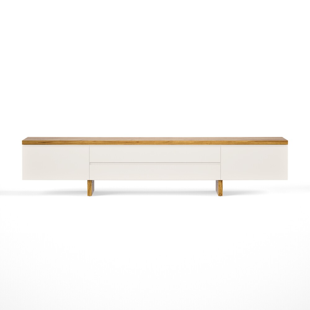 Rack de TV SUD 2.6 - Linea Manhattan Off White / Cinamomo