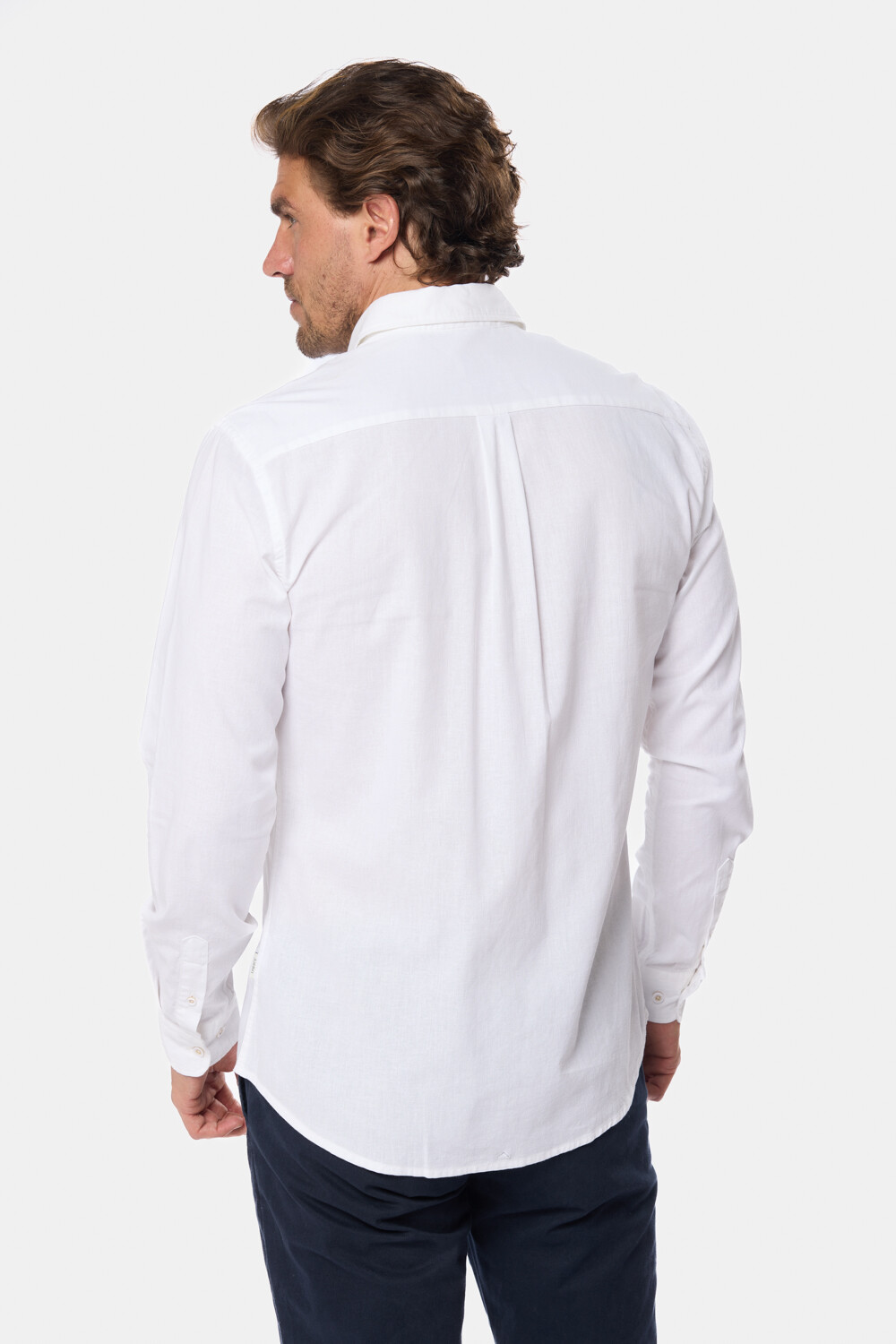CAMISA DE LINO Blanco