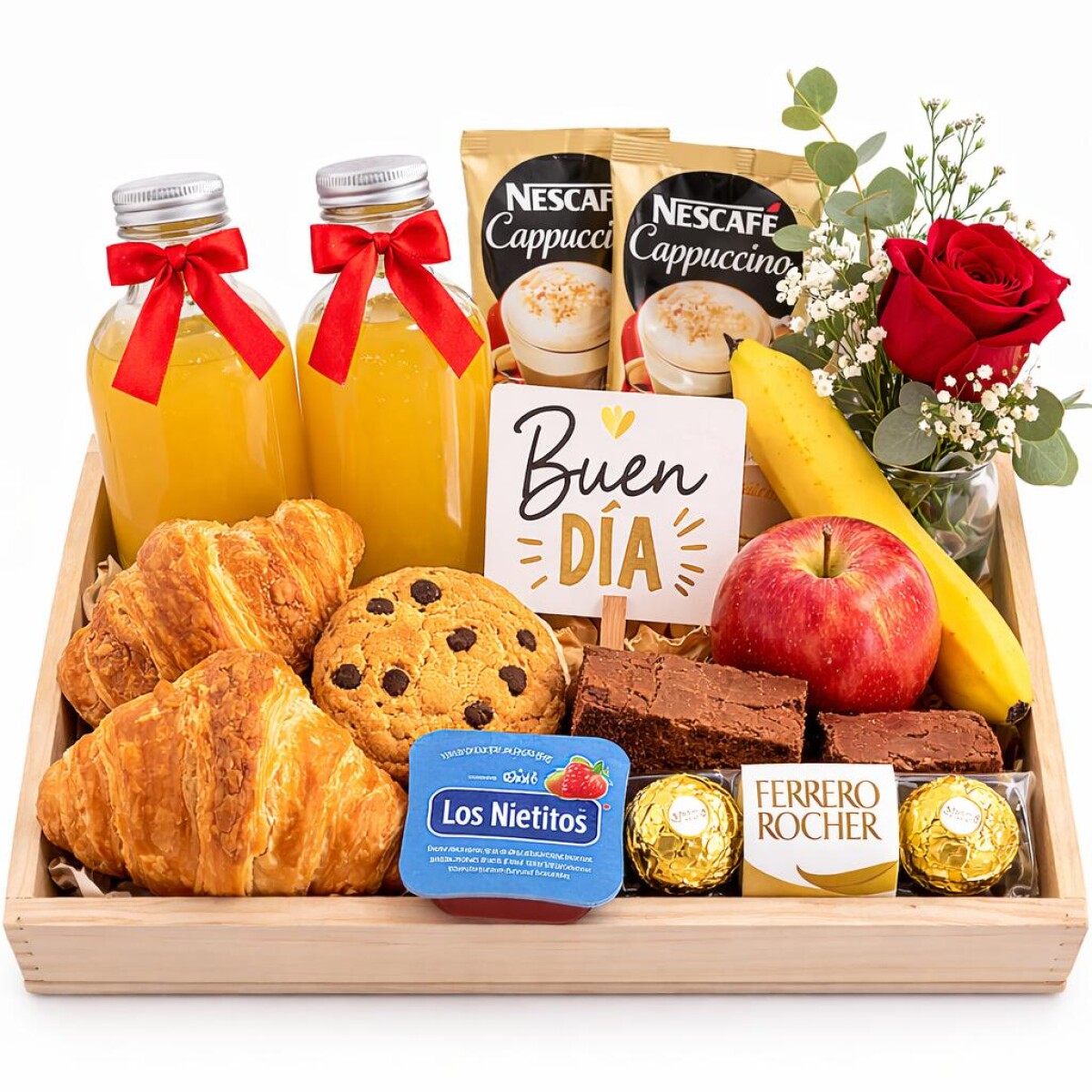 Desayuno sorpresa romántico 