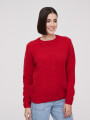 Sweater Allora Rojo Oscuro