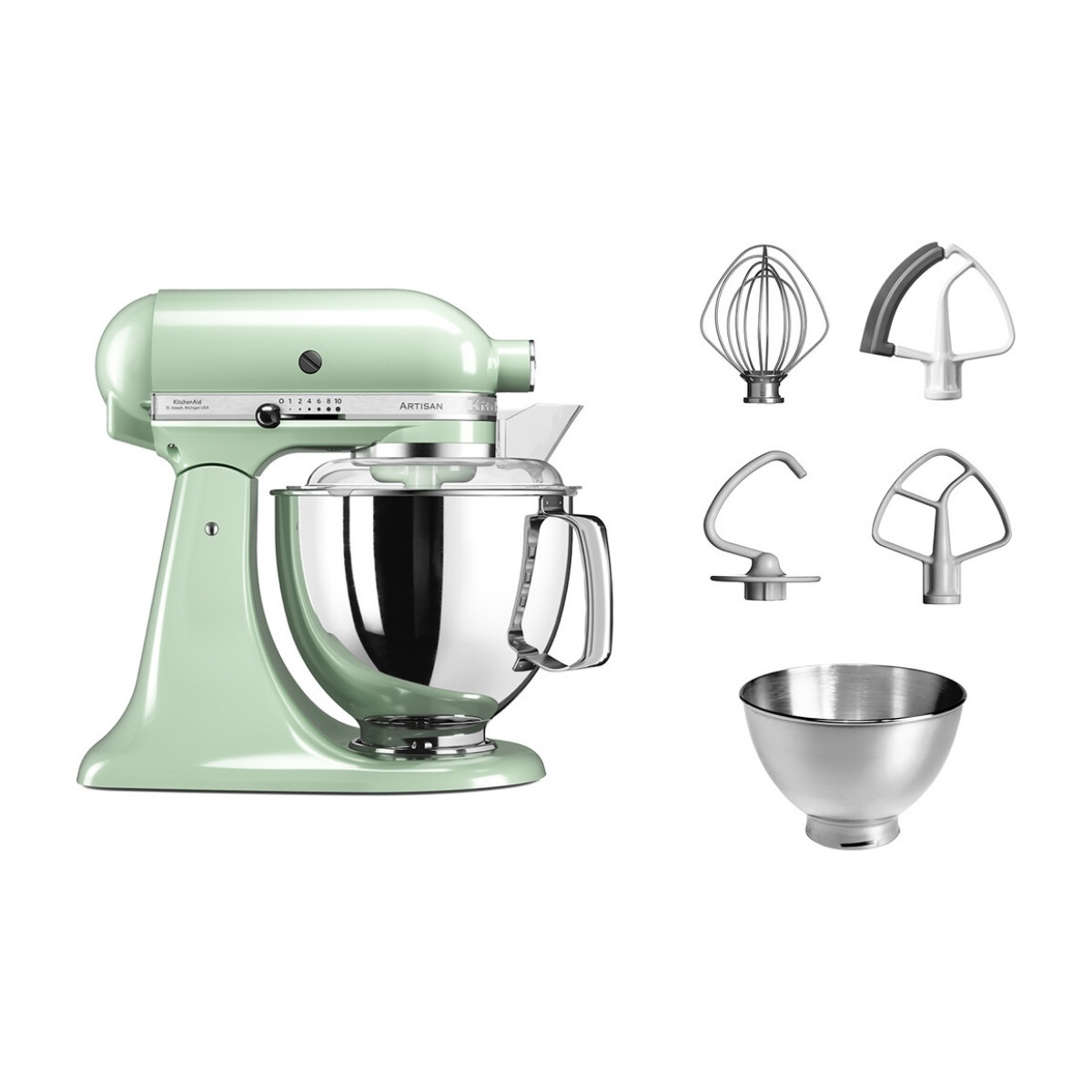 Batidora Planetaria Artisan Plus 4,8 Litros Pistacho KitchenAid 