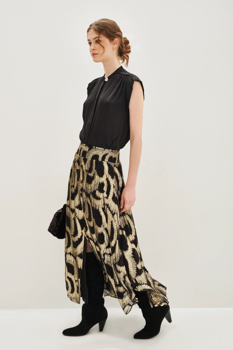 Falda Irun New Geo Negro