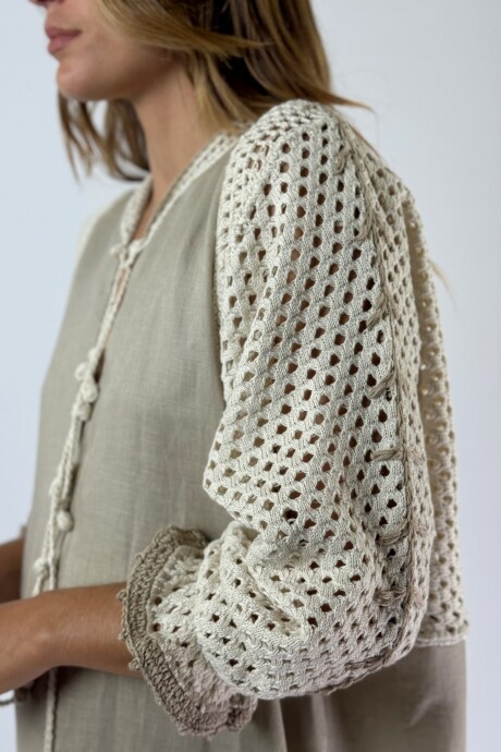 VESTIDO SERENA Beige