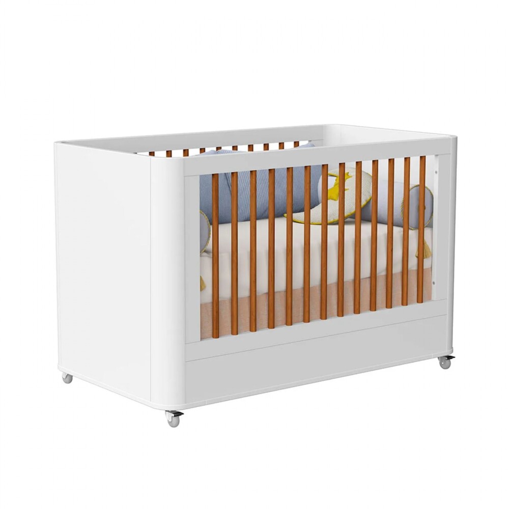 Cuna Convertible Bebé - Boom Blanco