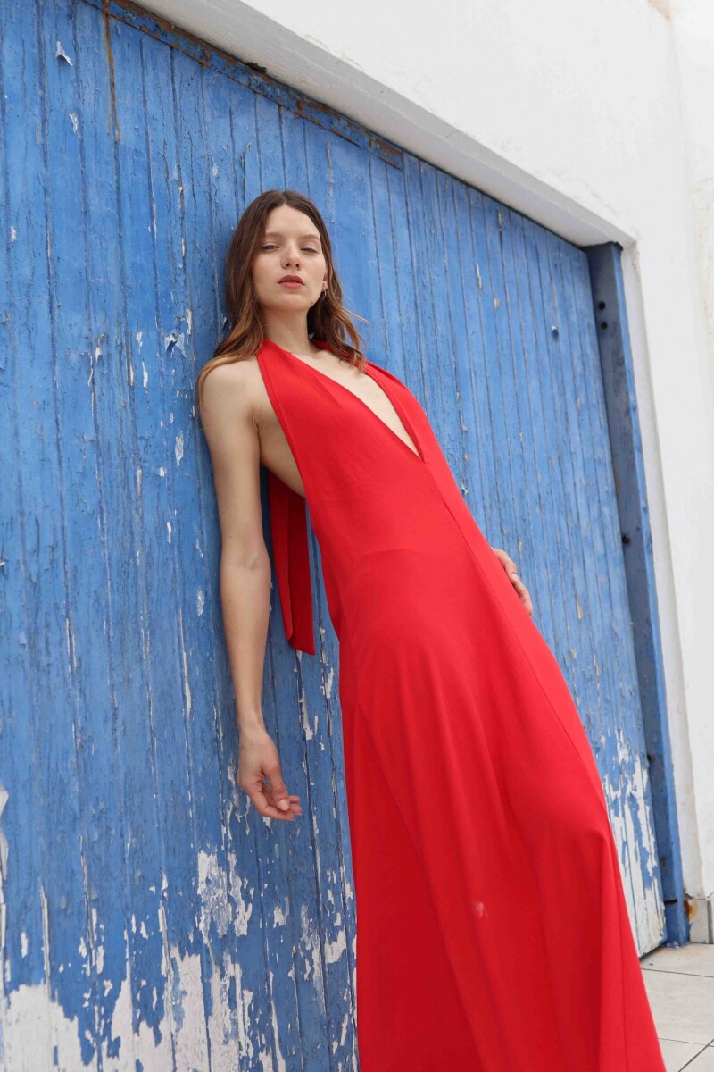 VESTIDO CLARISSA ROJO
