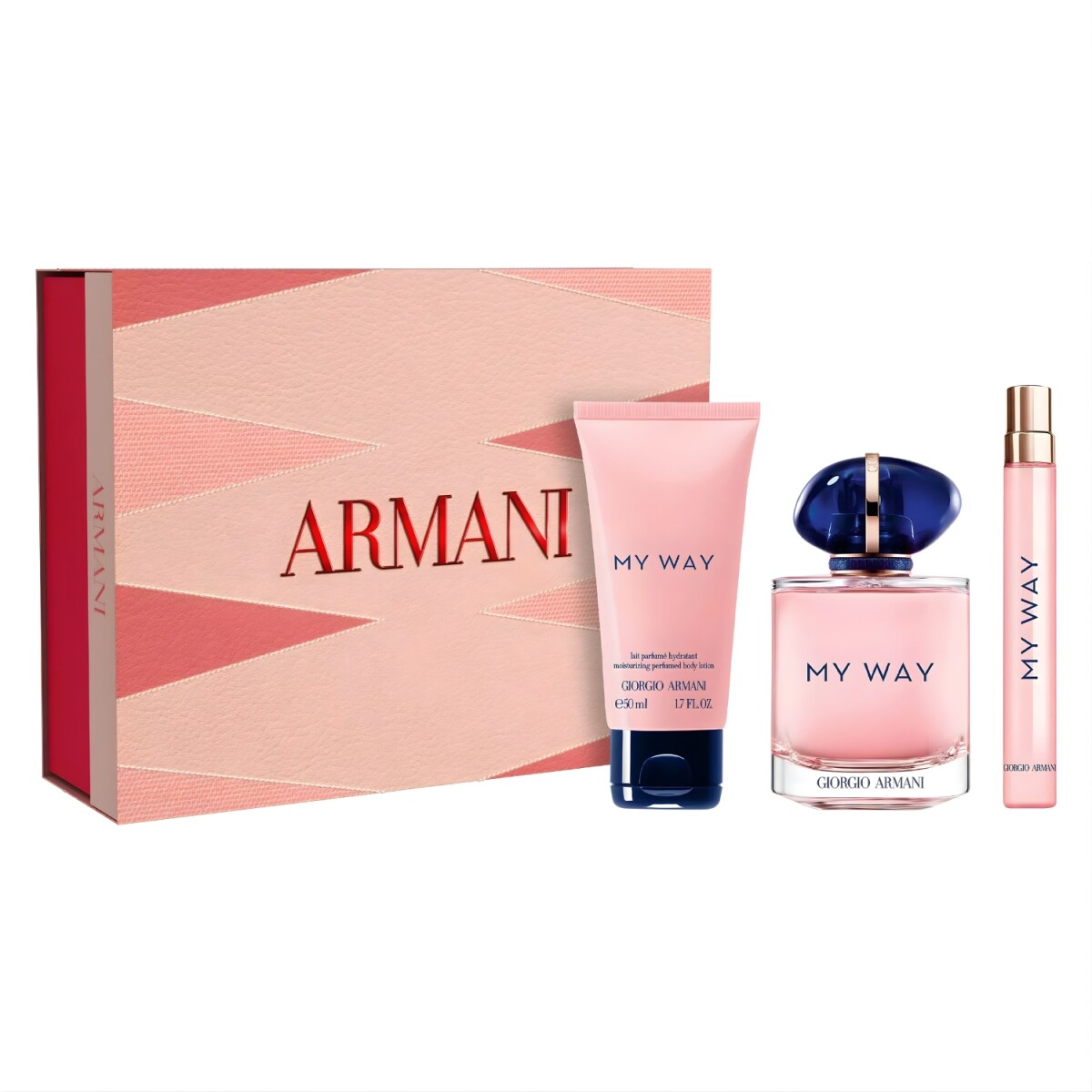 Set Armani Perfume My Way EDP de 90ml + 10ml + BL 50ml 