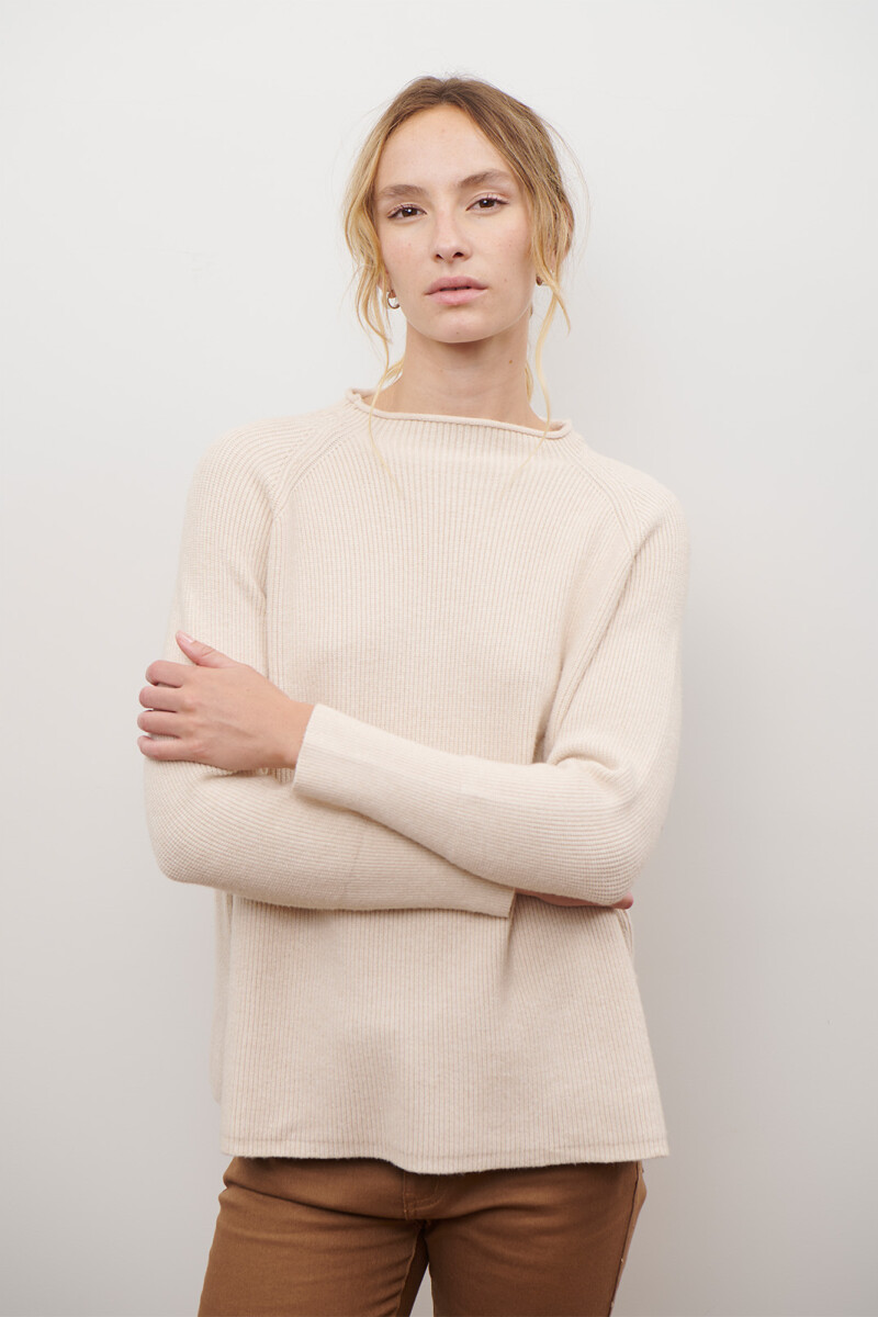 POLERA ALBA BEIGE