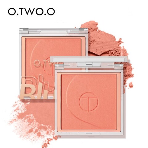 O.TWO.O Paleta Mquillaje Colorete, 6 Colores, Larag Duración Unica