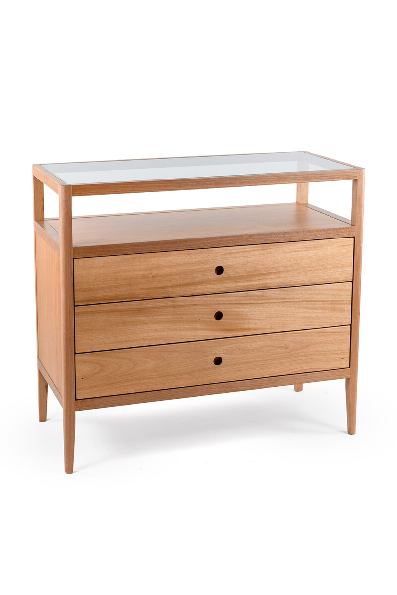 KIEV COMODA KIEV JEQUITIBA IN NATURA 116X49X91H CM
