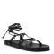 Sandalias de Mujer Miss Carol con Tiras al Tobillo Negro