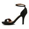 Sandalia Vizzano Mujer Taco 10cm Negro