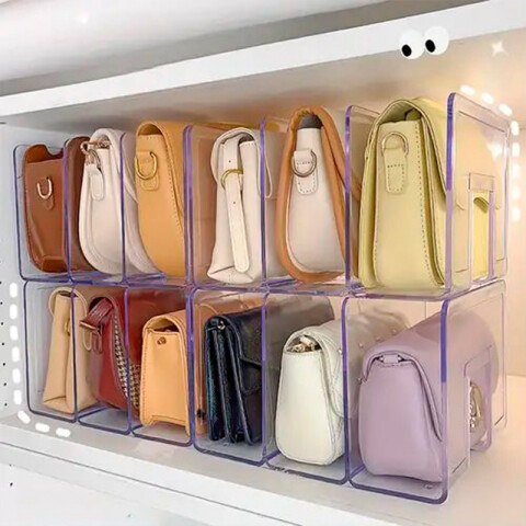 Organizador de acrílico para carteras, escritorio y más Organizador De Acrílico Para Carteras, Escritorio Y Más