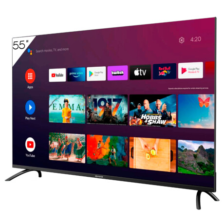 Smart Tv Aiwa 55'' Led 4k Hdr Google TV Comando De Voz Smart Tv Aiwa 55'' Led 4k Hdr Google TV Comando De Voz