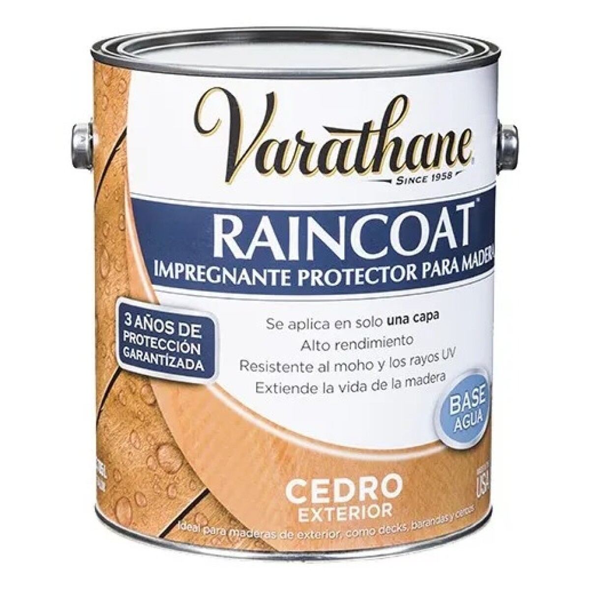 Impregnante Protector para Madera Raincoat con Filtro UV Varathane 