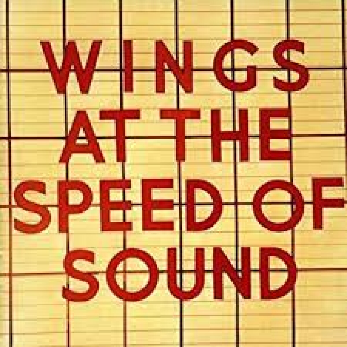 (l) Mccartney Paul & Wings-at The Speed Of Sound - Vinilo 