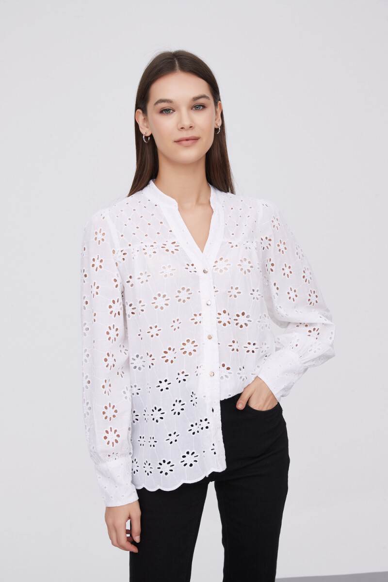 Blusa Hedera - Blanco 