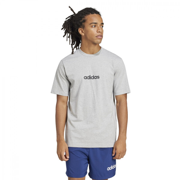 Remera ADIDAS de Hombre - JE9002 Gris-negro