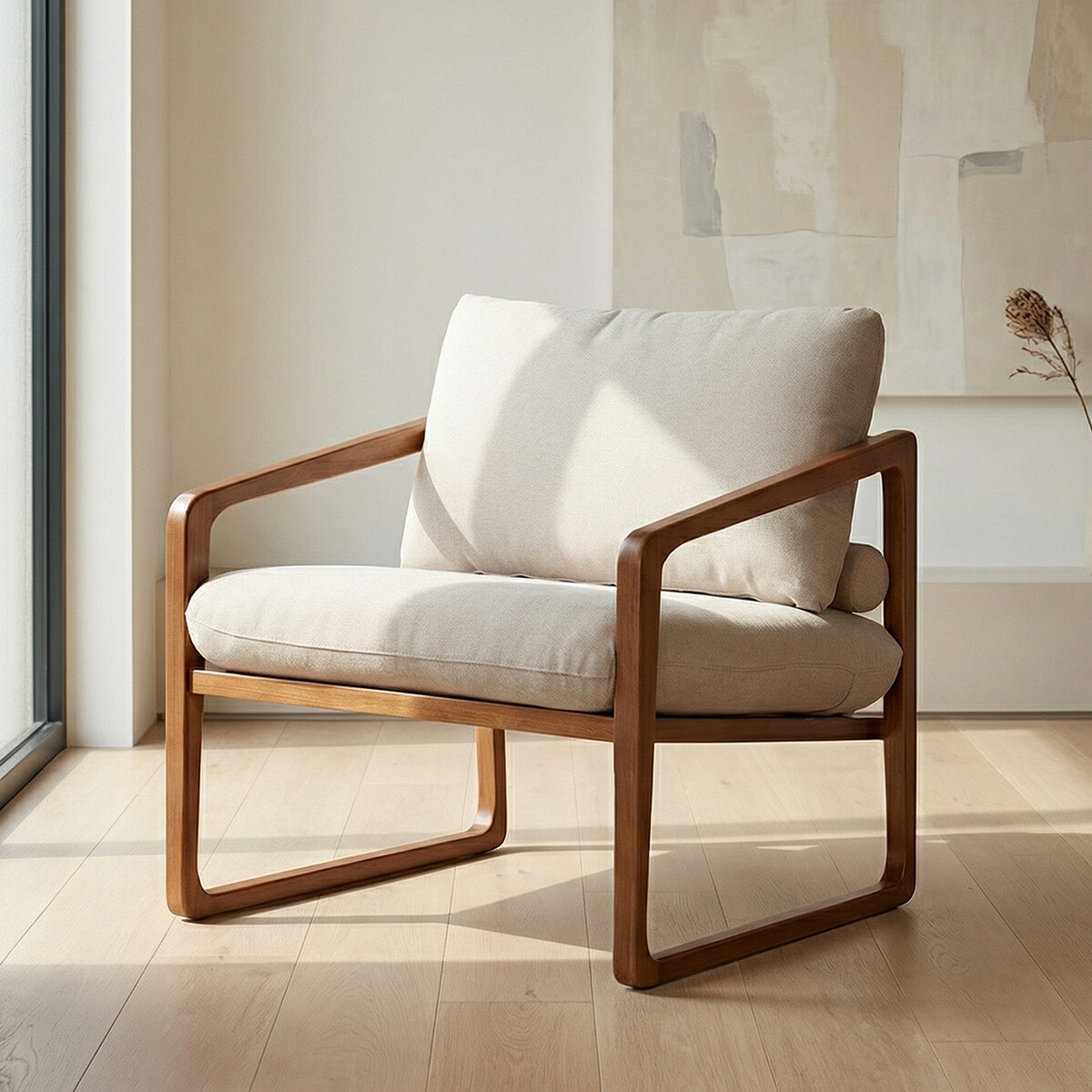 Butaca Donatella - Tela Microfibra - AA-10 (Beige) 