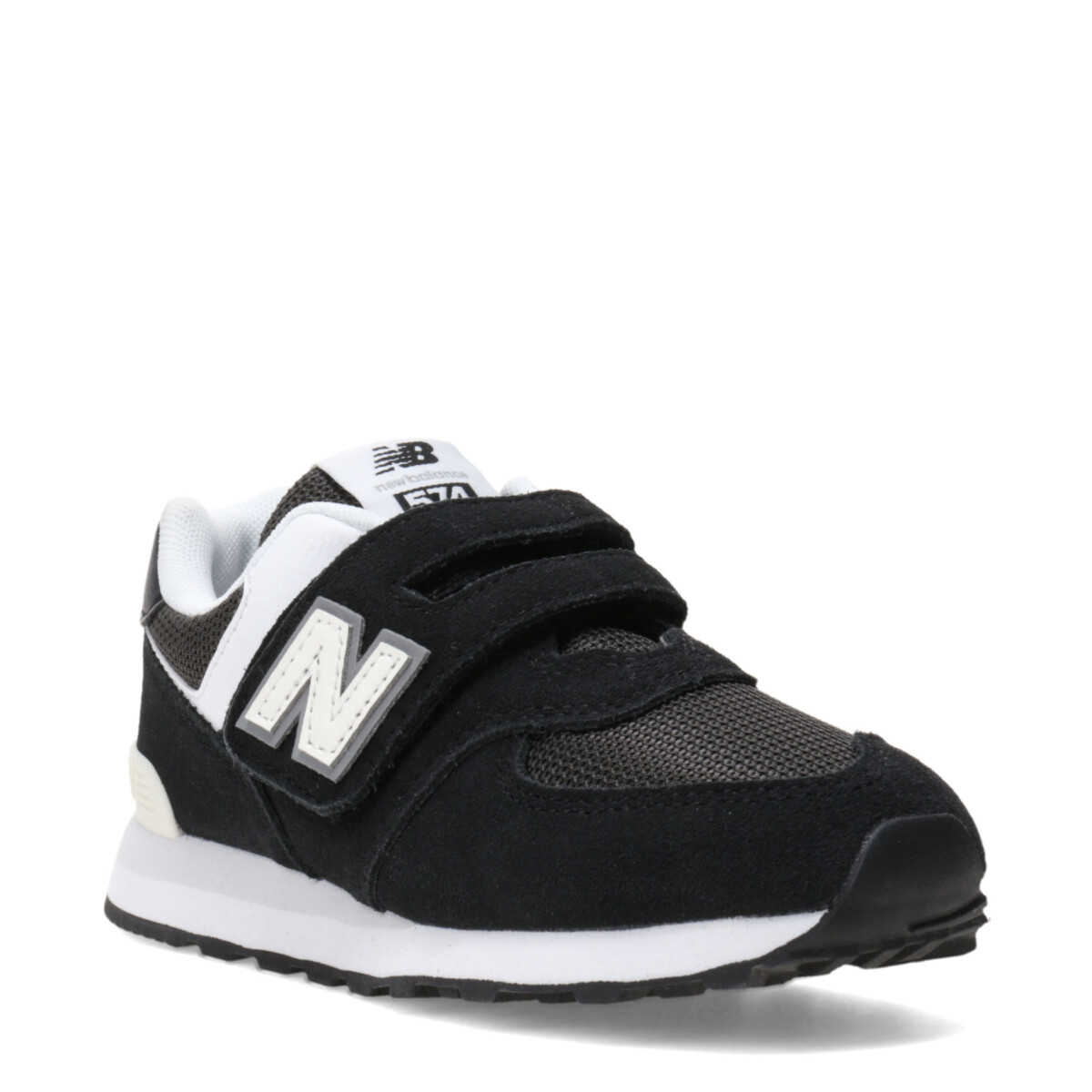 Championes de Niños New Balance P574 Velcro New Balance - Negro - Blanco 