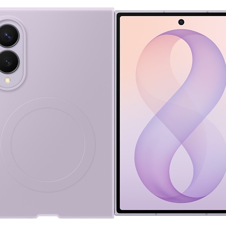 Galaxy Z Fold 8 Silicone Magnet Violet