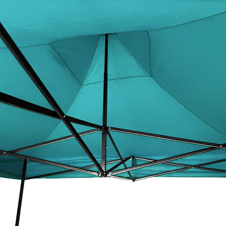 Gazebo 2.5x2.5mt Toldo Uv30 Impermeable + 3 Paredes Verde