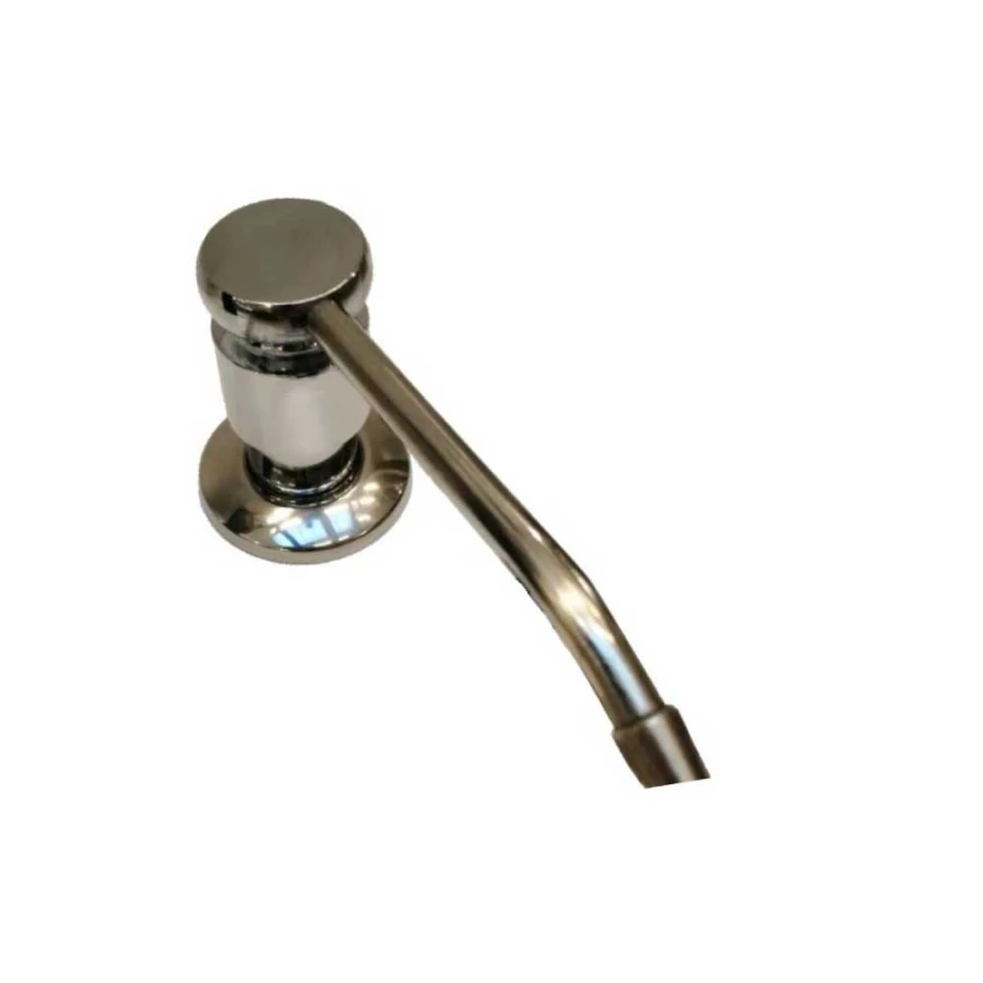 Dispensador de metal de jabón bajo mesada Dispensador de metal de jabón bajo mesada