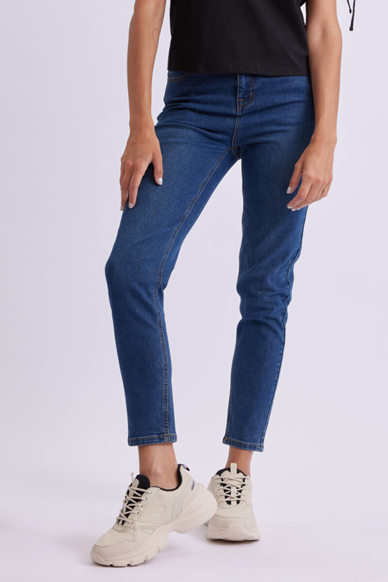 Pantalón de jean skinny - Azul 