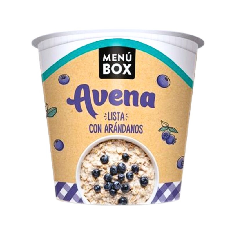 Avena c/arándanos Menú Box - 59 g Avena c/arándanos Menú Box - 59 g