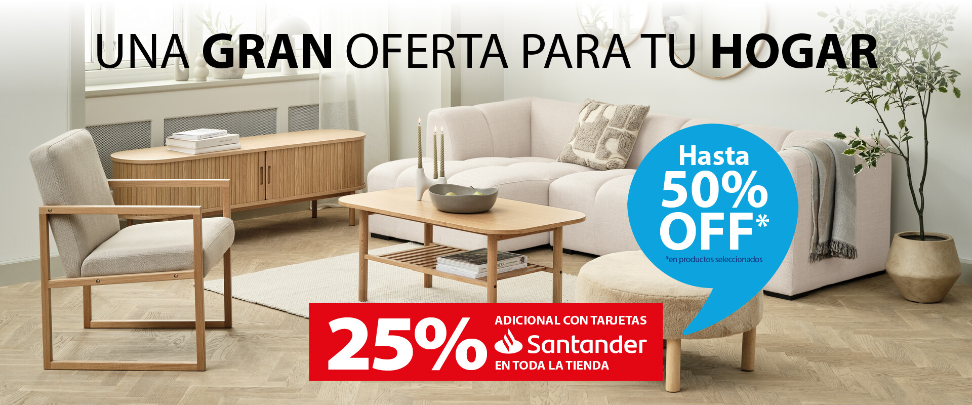 Una Gran Oferta Para Tu Hogar