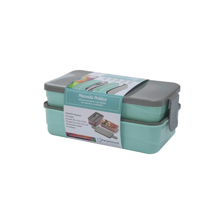 LUNCHERA VIANDA PRACTICA 23X13X9CM LUNCHERA VIANDA PRACTICA 23X13X9CM