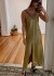 Vestido Bico Verde brillo