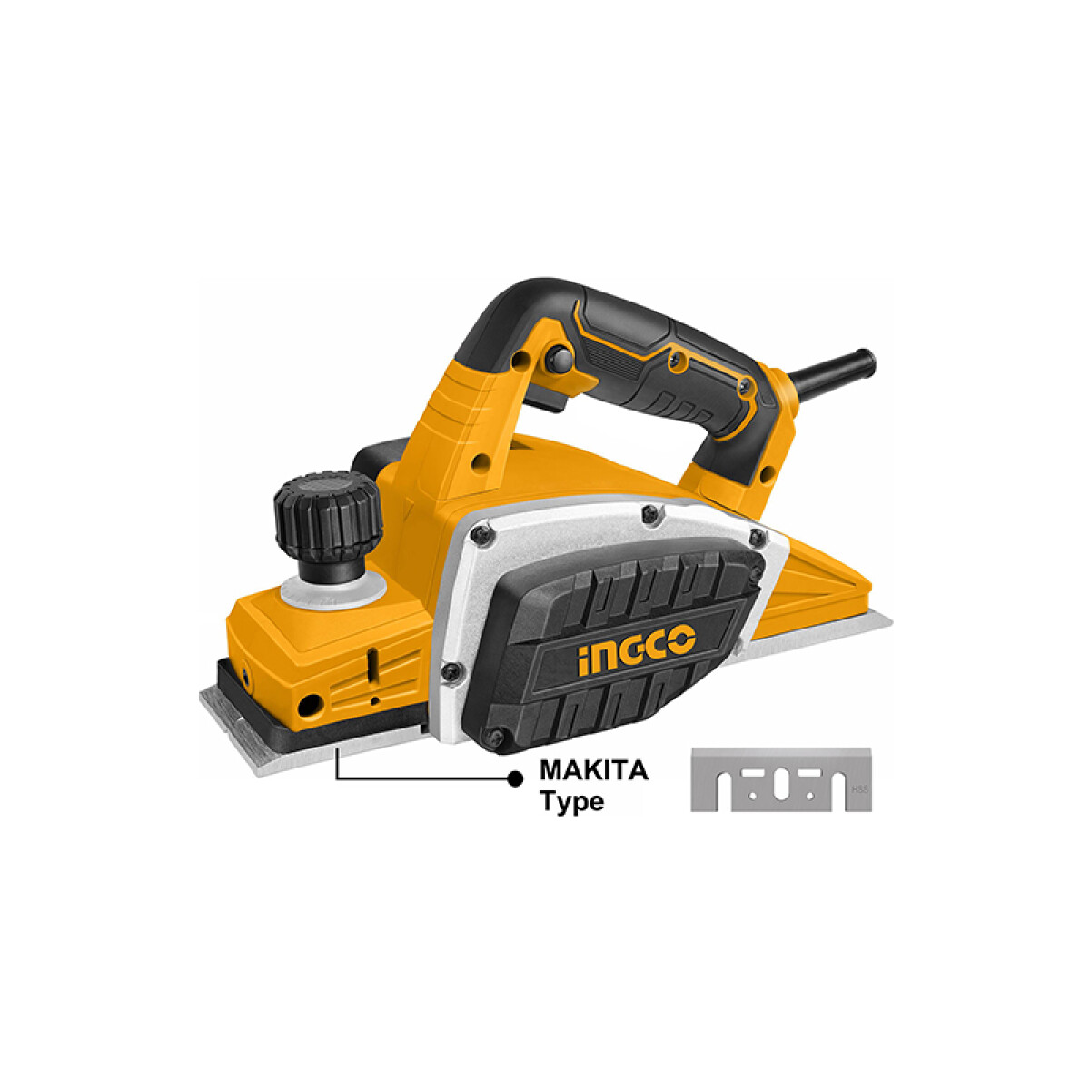 Cepillo de carpintero 750W 17000rpm 82x2mm - ING0341 