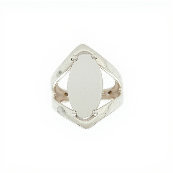 Anillo Almendra-Plata 925-Piedra Luna-AN3080 conpiedra