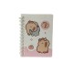 Cuaderno pocket capibara rosa