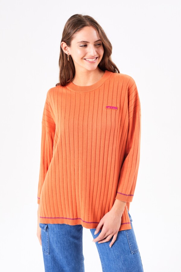 Sweater Tajos Ocre