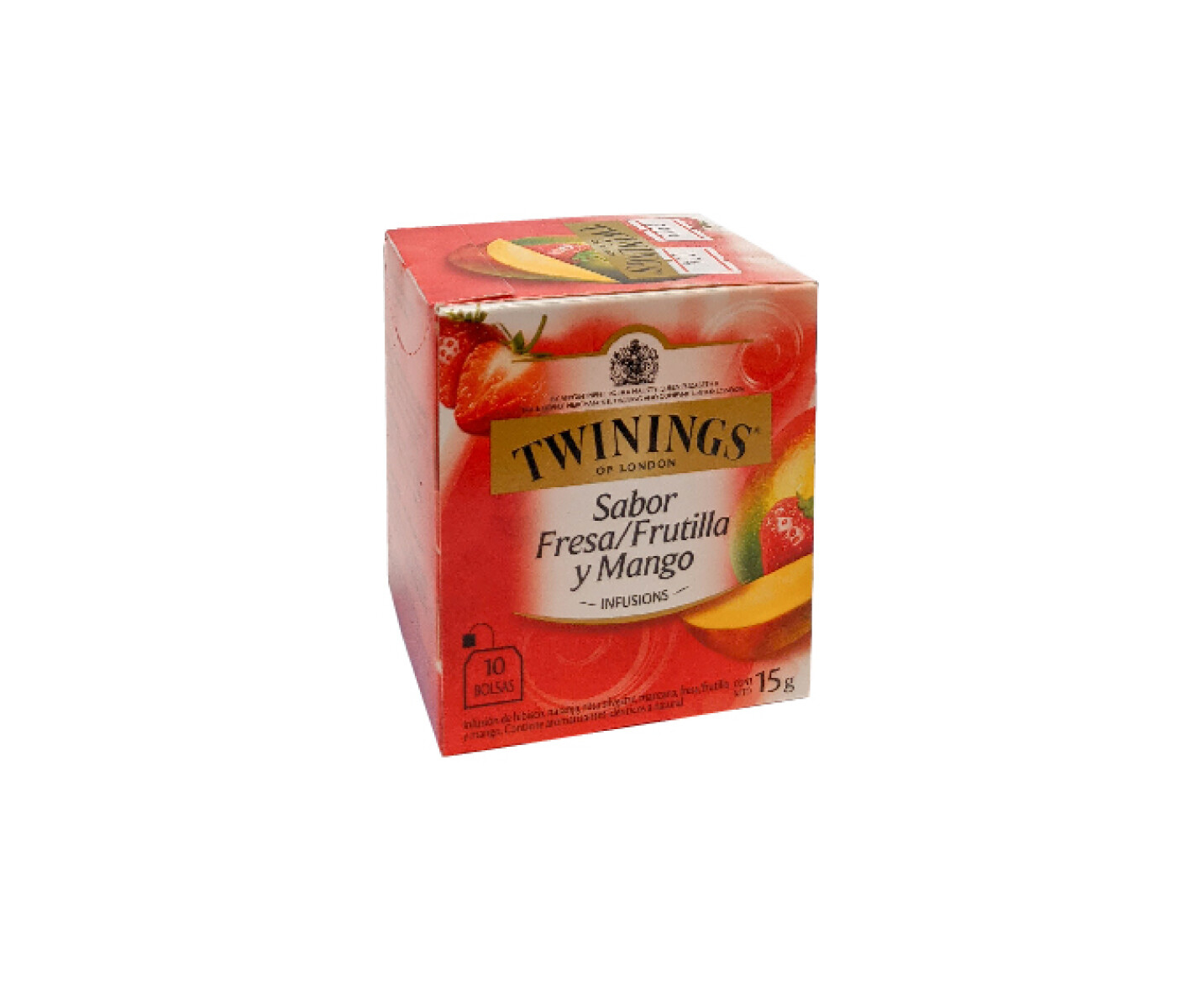 TE TWININGS FRESA,FRUTILLA, MANGO 10S 