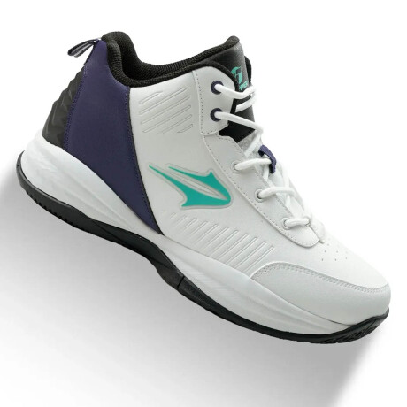 Bota Basket Básquetbol Champion Deportivo Topper Blanco