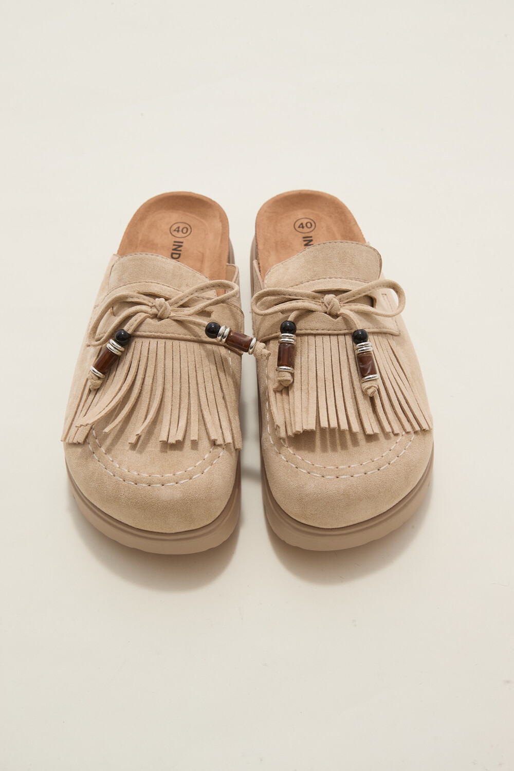 Suecos Katto Beige Claro