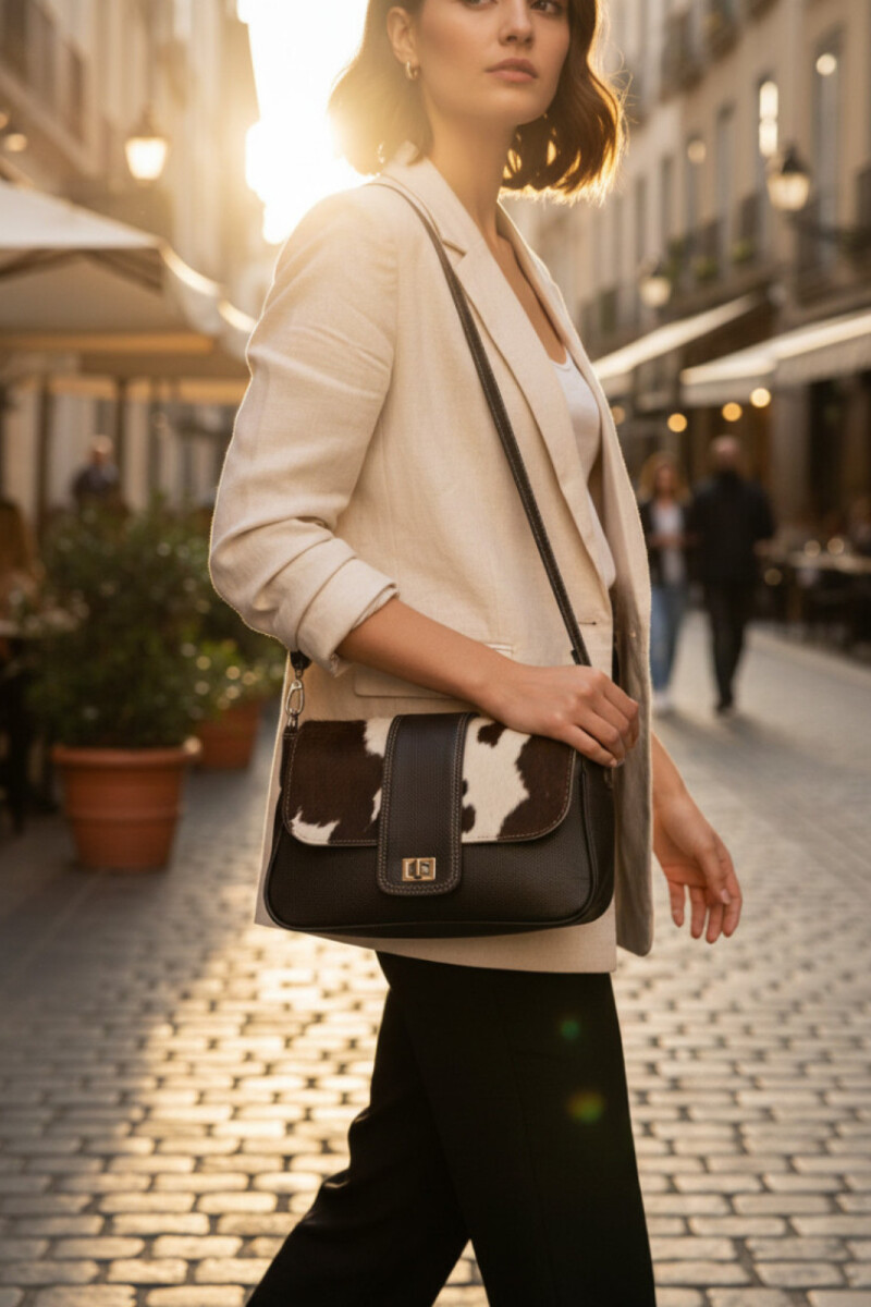 Cartera bandolera Negro