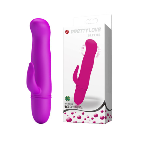 Mini Vibrador Doble Estímulo Pretty Love Blithe Mini Vibrador Doble Estímulo Pretty Love Blithe