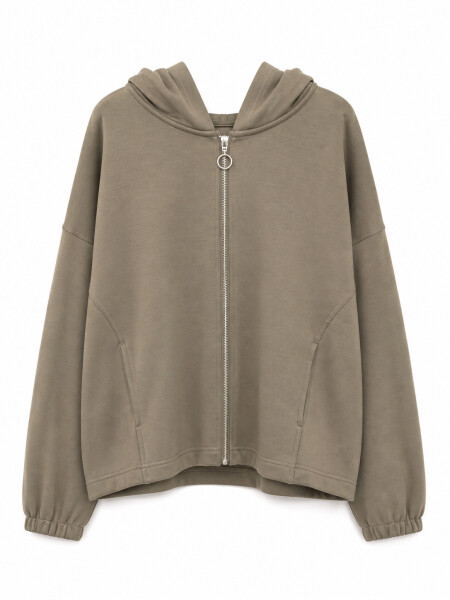 CAMPERA MOANA VERDE GRISACEO