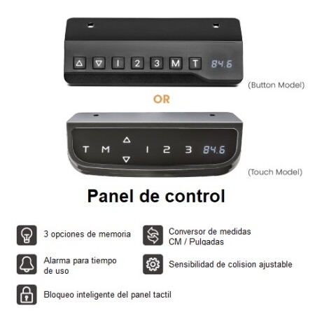 Escritorio de Ajuste Automatico Brateck 001