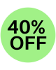 Cyber Monday- 40% OFF