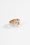 Anillo estrella dorado