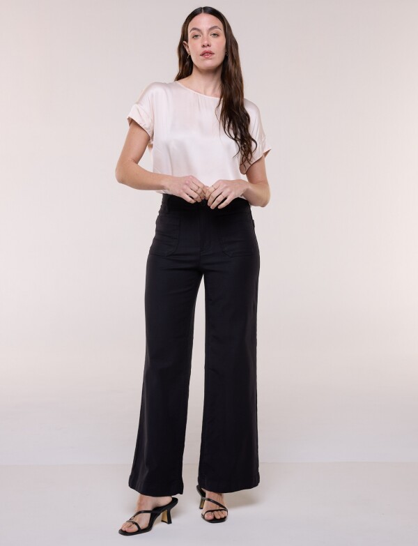 Jean Wide Leg NEGRO