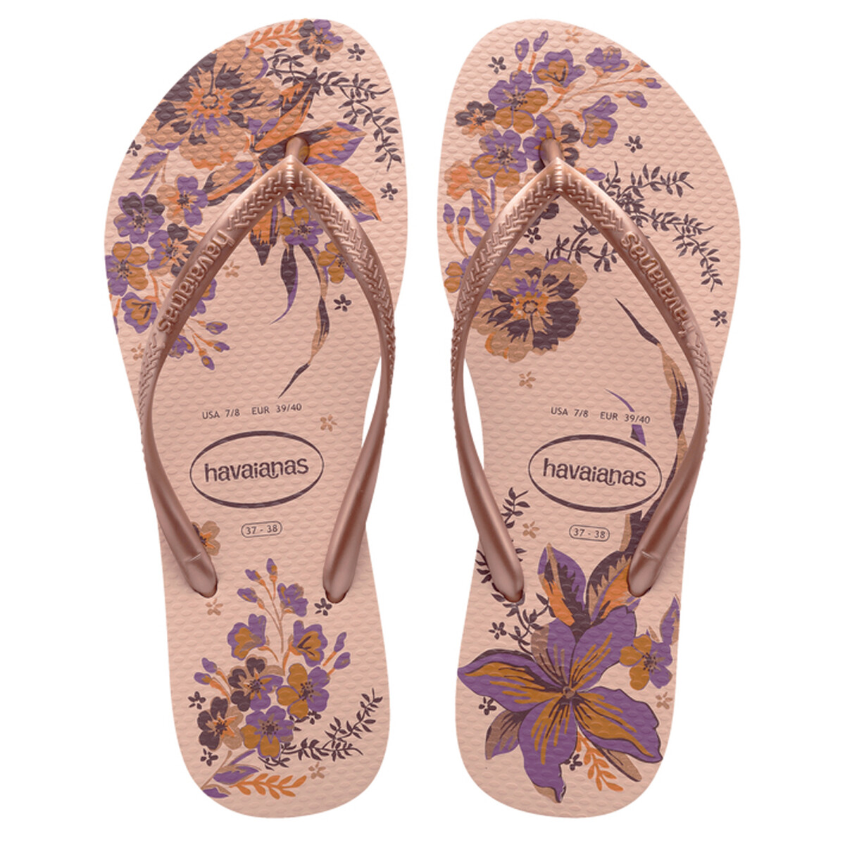 Sandalia de Mujer Havaianas Slim Organic - Rosado 