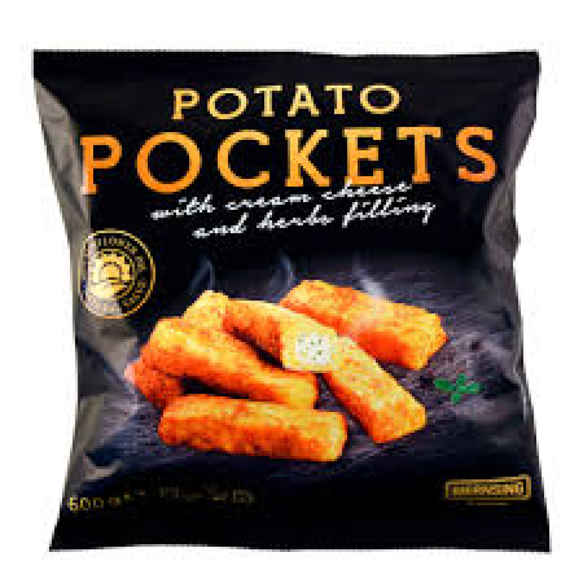 CROQUETAS QUESO CREMA Y FINAS HIERBAS 600GS 